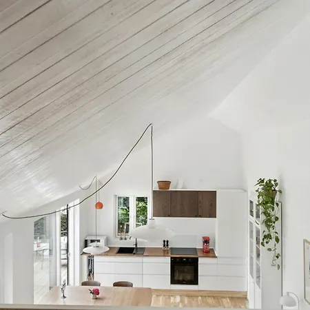 Architect-designed Wooden House At Ertebolle Feriehus Farsø